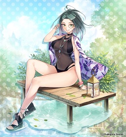 画像ギャラリー No.005のサムネイル画像 / 「ファントム オブ キル」，シャルウル，ルーンら4人の水着ユニットを紹介