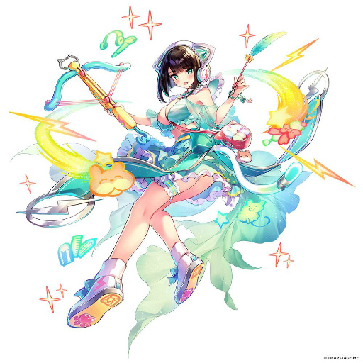 画像ギャラリー No.001のサムネイル画像 / 「ファンキル」×「でんぱ組.inc」コラボに新キャラ，ねもとぺろりんが登場