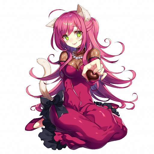 画像ギャラリー No.004のサムネイル画像 / 「妖怪百姫たん！」，“猫の日ちょこ・源頼光”たちが登場する“さいかわ猫耳決定戦”が開催