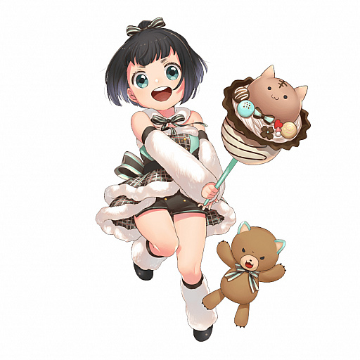 画像ギャラリー No.005のサムネイル画像 / 「妖怪百姫たん！」，“猫の日ちょこ・源頼光”たちが登場する“さいかわ猫耳決定戦”が開催