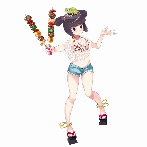 画像ギャラリー No.004のサムネイル画像 / 「妖怪百姫たん！」，新イベント妖怪百姫譚「無人島で野営生活を」が開催