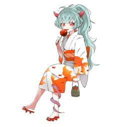 画像ギャラリー No.002のサムネイル画像 / 「妖怪百姫たん！」で「夏休みは夏祭りの喧騒の中でキャンペーン」が開始