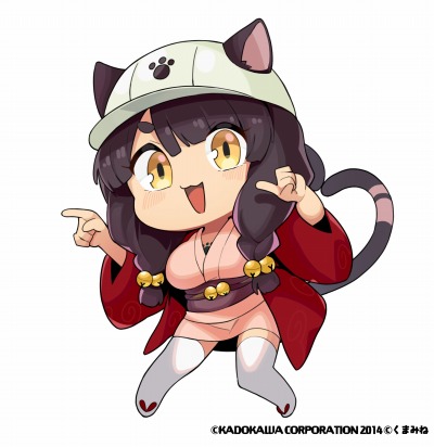 画像ギャラリー No.004のサムネイル画像 / 「妖怪百姫たん！」がくまみね氏のキャラクター「仕事猫」とのコラボイベントを実施