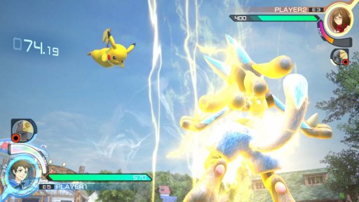 画像ギャラリー No.001のサムネイル画像 / 「ポッ拳 POKKEN TOURNAMENT」に参戦が決定したピカチュウ，サーナイト，スイクンのスクリーンショットが公開。第1回ロケテストの情報も