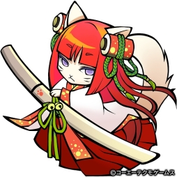 画像ギャラリー No.005のサムネイル画像 / 「ぐるぐるダンジョン のぶニャが」に軍略家「さニャだ昌幸」登場