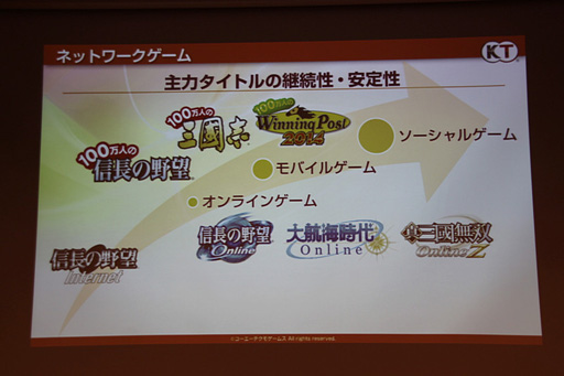 画像ギャラリー No.005のサムネイル画像 / 「信長の野望 201X」をはじめ新作スマートフォンアプリ3タイトルが発表された，コーエーテクモゲームス「ネットワーク事業戦略発表会」をレポート