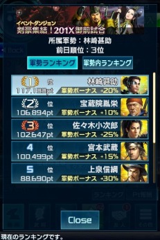 画像ギャラリー No.031のサムネイル画像 / 「信長の野望 201X」，「剣豪集結！201X御前試合」イベントを本日開始