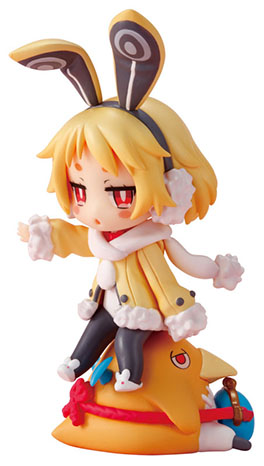 画像ギャラリー No.001のサムネイル画像 / 「魔界戦記ディスガイア5」，初回限定版に同梱されるフィギュア「にいてんごウサリア＆黄色いプリニー」の彩色済み原型写真が公開