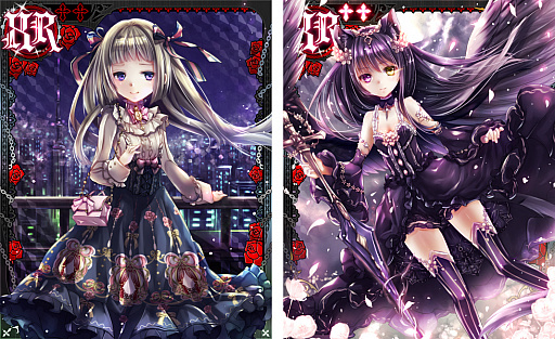 画像ギャラリー No.002のサムネイル画像 / 「ヴァンパイア†ブラッド」，キティ・フローレンスとエルフィ・クロイツのボイスカードが追加