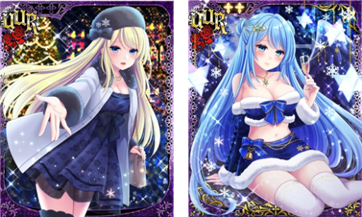 画像ギャラリー No.002のサムネイル画像 / 「ヴァンパイア†ブラッド」,ボイス付きカード「夜影 憐華」と「澪泉 由乃」が追加