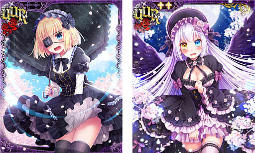 画像ギャラリー No.002のサムネイル画像 / 「ヴァンパイア†ブラッド」,ボイス付きカードの「<UUR>夜纏 唯月」が追加。担当声優は高橋李依さん
