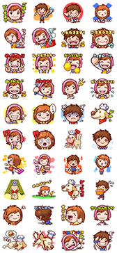 画像ギャラリー No.001のサムネイル画像 / 「クッキングママ」のスタンプがLINE STORE クリエイターズスタンプで販売中