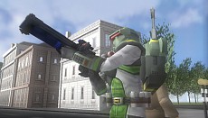 画像ギャラリー No.004のサムネイル画像 / 「地球防衛軍2 PORTABLE V2」の発売日が2014年12月11日に変更。空爆攻撃や多彩なサポート手段を持つ新兵科「空襲兵エアレイド」の装備情報が公開