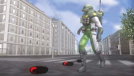 画像ギャラリー No.038のサムネイル画像 / 「地球防衛軍2 PORTABLE V2」の発売日が2014年12月11日に変更。空爆攻撃や多彩なサポート手段を持つ新兵科「空襲兵エアレイド」の装備情報が公開