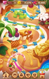 画像ギャラリー No.003のサムネイル画像 / パズルゲーム「LINE スイーツ」が今秋配信。事前登録してアイテムをもらおう