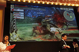 画像ギャラリー No.010のサムネイル画像 / ［TGS 2014］「GOD EATER 2 RAGE BURST」ステージをレポート。新キャラ「リヴィ・コレット」をはじめとする新要素が続々判明