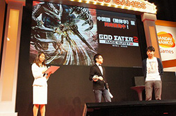 画像ギャラリー No.019のサムネイル画像 / ［TGS 2014］「GOD EATER 2 RAGE BURST」ステージをレポート。新キャラ「リヴィ・コレット」をはじめとする新要素が続々判明