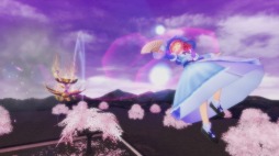 画像ギャラリー No.005のサムネイル画像 / 「東方スカイアリーナ」，追加キャラクター「西行寺幽々子」が配信開始