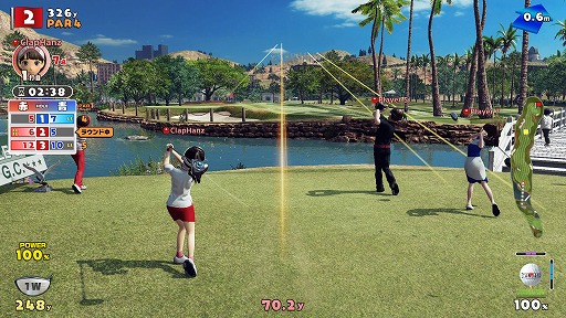 画像ギャラリー No.003のサムネイル画像 / PlayStation 4用ソフト「New みんなのGOLF」の発売時期が2017年夏に決定