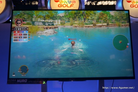 画像ギャラリー No.007のサムネイル画像 / ［TGS 2016］ゴルフに釣り，そしてカートで爆走！　遊びの幅が広がった「New みんなのGOLF」試遊レポート
