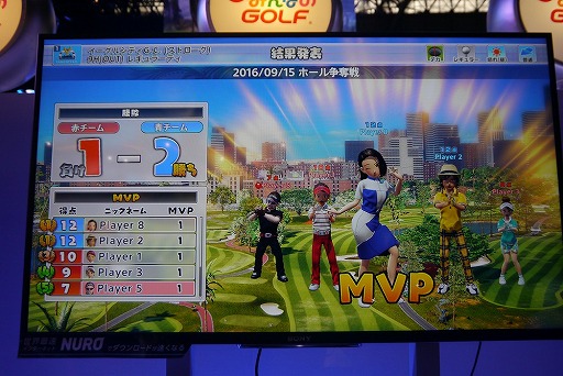 画像ギャラリー No.010のサムネイル画像 / ［TGS 2016］オープンワールドのフィールドで，刻々と変化する状況に合わせてチーム対戦！「New みんなのGOLF」ホール争奪戦をレポート