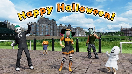 画像ギャラリー No.008のサムネイル画像 / 「New みんなのGOLF」,ハロウィンコスチュームが期間限定で配信
