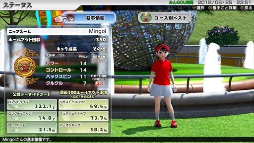 画像ギャラリー No.008のサムネイル画像 / 「New みんなのGOLF」，オンラインシステムの改修＆新DCLコース配信日決定