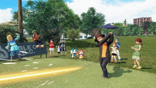 画像ギャラリー No.004のサムネイル画像 / 「New みんなのGOLF」でレベルファイブ20周年を記念したコラボが6月5日から開催