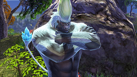画像ギャラリー No.005のサムネイル画像 / 「イースVIII」，リコッタの師匠でもある偉大な猿「マスターコング」が公開。彼と戦ってスキルを習得できるシステムの情報も