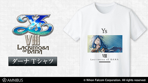 画像ギャラリー No.008のサムネイル画像 / 「イースVIII」のダーナをモチーフにしたグッズやアパレルがAMNIBUSから登場