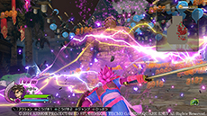 画像ギャラリー No.013のサムネイル画像 / 「ドラゴンクエストヒーローズ」の基本的な流れが公開に。最大4人で出撃できるバトルや迫力満点の必殺技も紹介