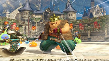画像ギャラリー No.007のサムネイル画像 / 「ドラゴンクエストヒーローズ」プレイヤーキャラクターの特技続報。ゼシカは呪文とお色気を武器に，ヤンガスはパワフルにオノを振るってバトル