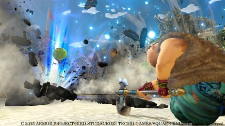 画像ギャラリー No.009のサムネイル画像 / 「ドラゴンクエストヒーローズ」プレイヤーキャラクターの特技続報。ゼシカは呪文とお色気を武器に，ヤンガスはパワフルにオノを振るってバトル