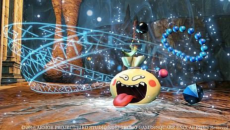 画像ギャラリー No.015のサムネイル画像 / 「ドラゴンクエストヒーローズ」プレイヤーキャラクターの特技続報。ゼシカは呪文とお色気を武器に，ヤンガスはパワフルにオノを振るってバトル