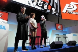 画像ギャラリー No.008のサムネイル画像 / ［TGS 2016］「ペルソナ5」声優トークステージをレポート。怪盗4人と探偵1人がキャラクターの魅力を語り，“猫ではない猫”モルガナを描く