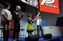 画像ギャラリー No.012のサムネイル画像 / ［TGS 2016］「ペルソナ5」声優トークステージをレポート。怪盗4人と探偵1人がキャラクターの魅力を語り，“猫ではない猫”モルガナを描く