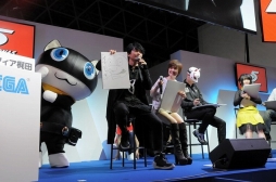 画像ギャラリー No.025のサムネイル画像 / ［TGS 2016］「ペルソナ5」声優トークステージをレポート。怪盗4人と探偵1人がキャラクターの魅力を語り，“猫ではない猫”モルガナを描く