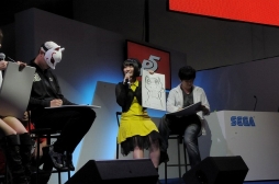 画像ギャラリー No.027のサムネイル画像 / ［TGS 2016］「ペルソナ5」声優トークステージをレポート。怪盗4人と探偵1人がキャラクターの魅力を語り，“猫ではない猫”モルガナを描く