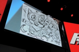 画像ギャラリー No.030のサムネイル画像 / ［TGS 2016］「ペルソナ5」声優トークステージをレポート。怪盗4人と探偵1人がキャラクターの魅力を語り，“猫ではない猫”モルガナを描く