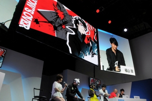 画像ギャラリー No.036のサムネイル画像 / ［TGS 2016］「ペルソナ5」声優トークステージをレポート。怪盗4人と探偵1人がキャラクターの魅力を語り，“猫ではない猫”モルガナを描く