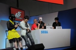画像ギャラリー No.039のサムネイル画像 / ［TGS 2016］「ペルソナ5」声優トークステージをレポート。怪盗4人と探偵1人がキャラクターの魅力を語り，“猫ではない猫”モルガナを描く