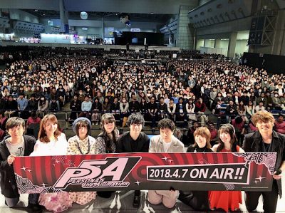 画像ギャラリー No.016のサムネイル画像 / AnimeJapan 2018で開催された「PERSONA5 the Animation」スペシャルステージの模様をお届け。福山 潤さんら主要キャストが勢ぞろい