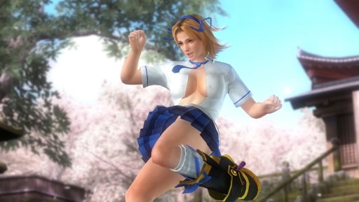 画像ギャラリー No.003のサムネイル画像 / 「DEAD OR ALIVE 5 Last Round」の「閃乱カグラ」コラボコスが配信スタート。格闘シーンと衣装の破れぶりを確認できる紹介ムービーも公開