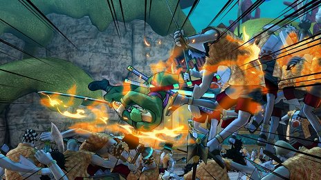画像ギャラリー No.007のサムネイル画像 / 「ワンピース 海賊無双3」のプレイアブルキャラのスクリーンショットが公開。サボやローなど「ドレスローザ」編の主要人物も使用可能