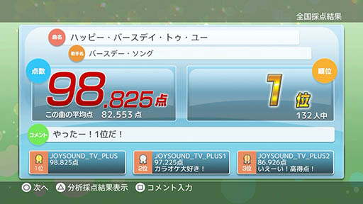 画像ギャラリー No.001のサムネイル画像 / PS4&PS3でカラオケを楽しめる「JOYSOUND.TV Plus」が配信開始