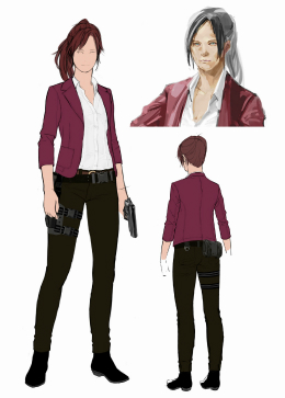 画像ギャラリー No.010のサムネイル画像 / 「バイオハザード リベレーションズ2」開発陣がエピソード1の見どころを紹介。主人公クレアやクリーチャーの設定画も解説コメント付きで掲載