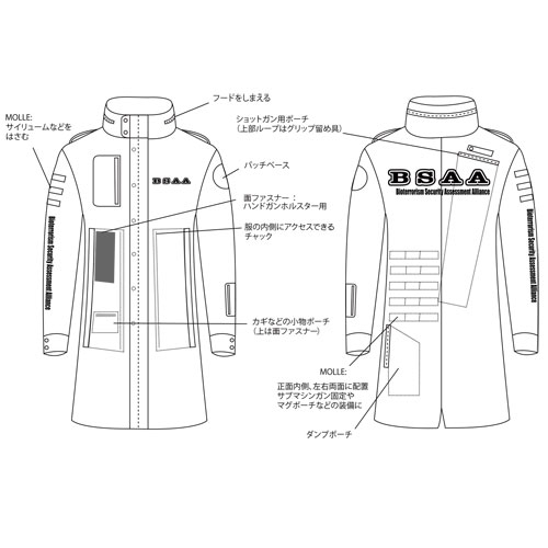画像ギャラリー No.022のサムネイル画像 / 秋冬の「バイオハザード」グッズはBSAA仕様のスマホポーチなどが登場