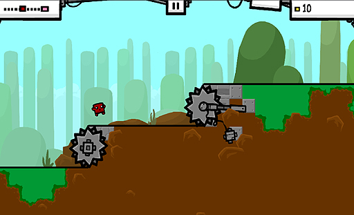 画像ギャラリー No.003のサムネイル画像 / 「Super Meat Boy Forever」が2015年リリース。肉片の主人公が走り回るプラットフォームアクションシリーズ最新作が新要素を備えて登場