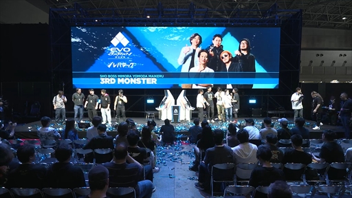 画像ギャラリー No.005のサムネイル画像 / ［EVO Japan］「ストリートファイターIII 3rd Strike」部門を「3rd Monster」が制する。SHO選手は昨年に続いての連覇を果たす