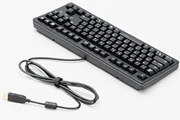画像ギャラリー No.007のサムネイル画像 / 10キーレスのメンブレンキーボード「BFKB92UP2」レビュー。キーの安定感に優れ,ゲームにも普段使いにも使える一品だ